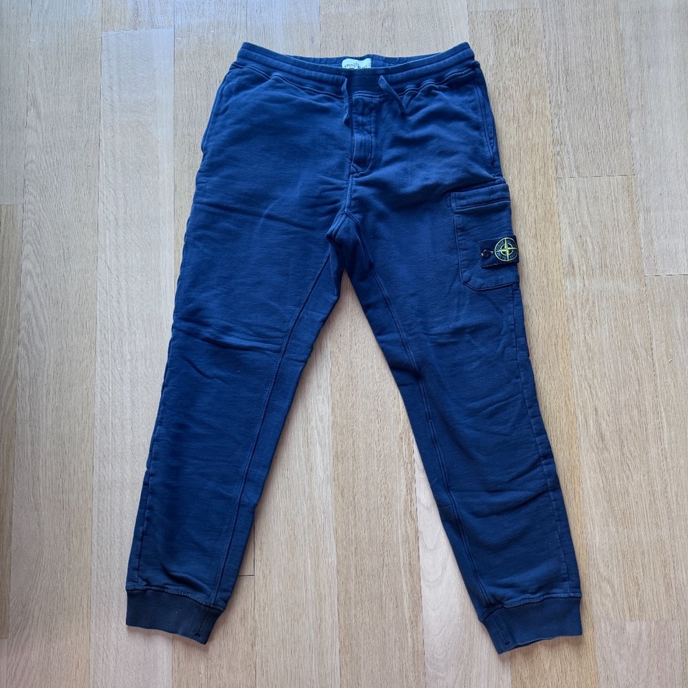 Stone Island, Black XL sweatpants